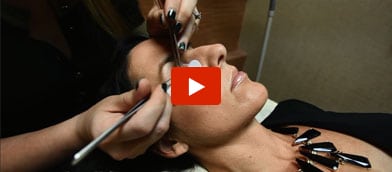 Mink lashes and Lashe Eyelash Extensions Stylist Application video